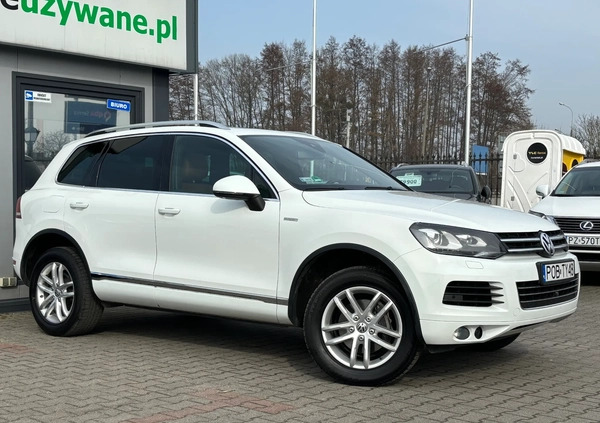 Volkswagen Touareg cena 82900 przebieg: 176495, rok produkcji 2013 z Czarna Białostocka małe 596